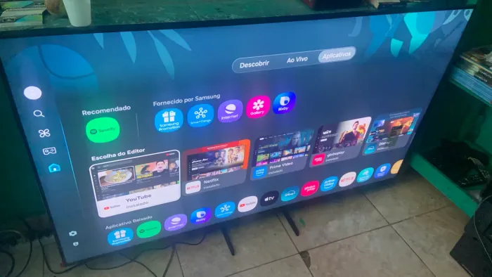 TV SMART SAMSUNG 65? POLEGADAS 4K COM NOTA FISCAL