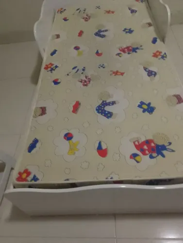 Cama Infantil MDF com colchão