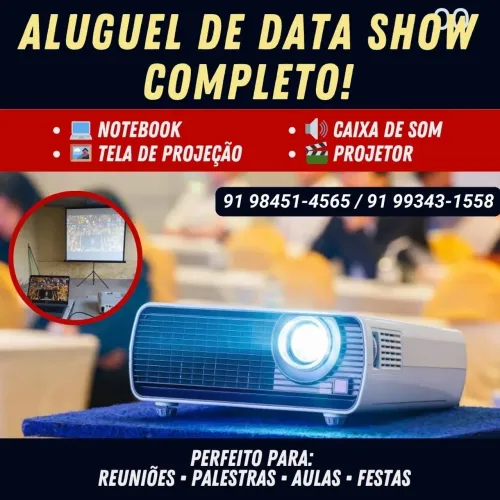 Aluguel de data show 