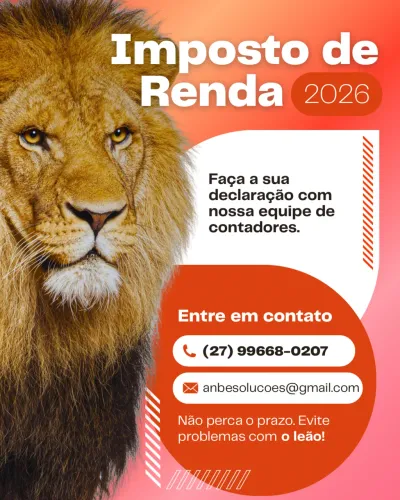 Declaração do imposto de renda 2026