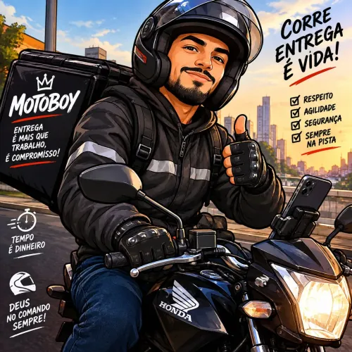 Motoboy freelancer noturno