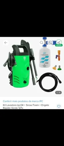 Kit lavadora ipc 04 + snow foam