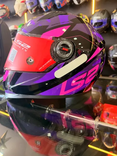 Capacete Ls2 FF358 TANK Purple