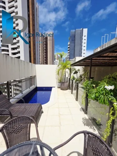 Cobertura Duplex no Horto Florestal - 200m², 2 Suítes, Piscina Privativa e 3 Vagas