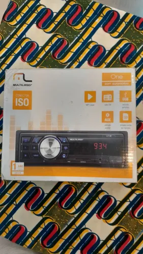 Rádio para carro - Multilaser.