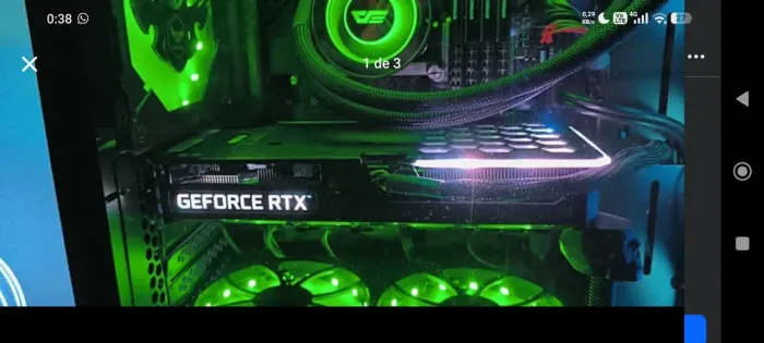 Placa de vídeo RTX 3060TI
