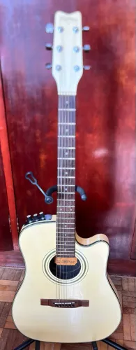 Violão elétrico WashBurn SBF 24 made in usa funcionando perfeitamente