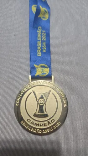 medalha Brasileirao 2021 GALO