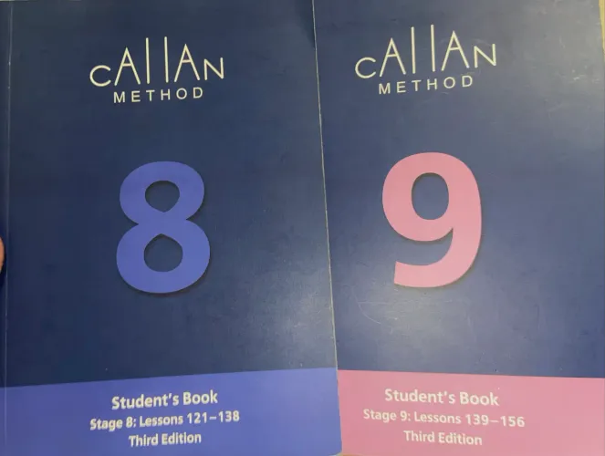 Livro Callan Method 8 e 9