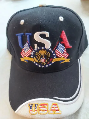 Boné bordado USA