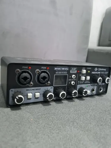 Interface de Áudio Waldman Nexus Trio DSP