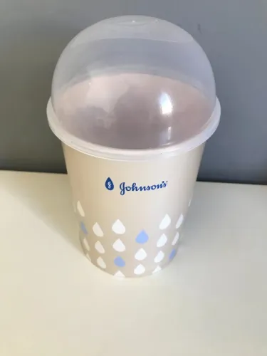 Porta Algodão E Cotonete Da Marca Johnson's