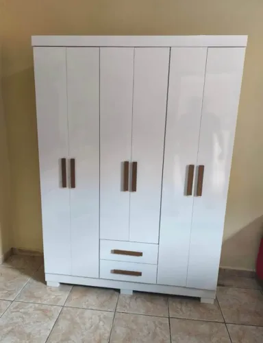 Guarda Roupa 6 Portas 2 Gavetas (Novo) Entrega Grátis!