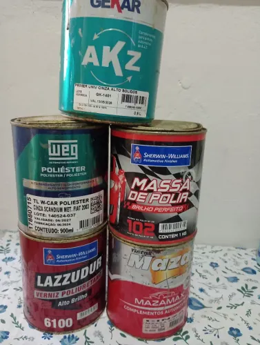 Vendo cor cinza para pintura de automóveis