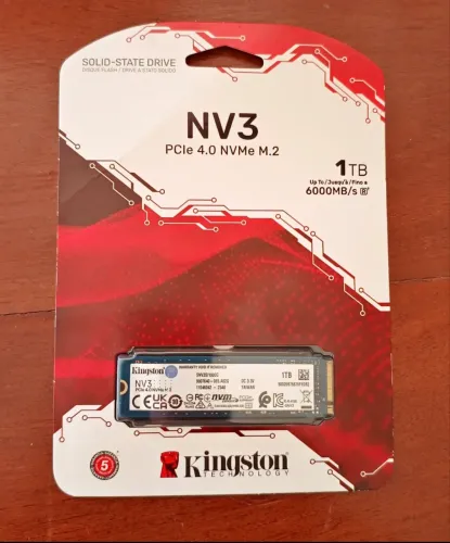 SSD 1TB KINGSTON NVME NV3 LACRADO
