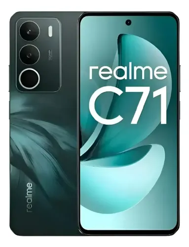 Smartphone Realme C71 8gb 256gb Dual Sim Nfc Cor Verde-escuro
