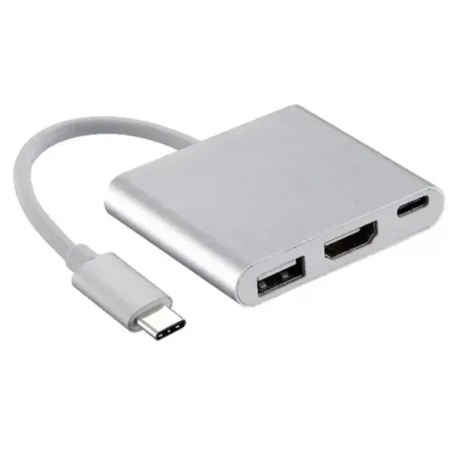 Adaptador Usb C 4k Honestidade e Qualidade Distribuidora JK Eletrônicos)