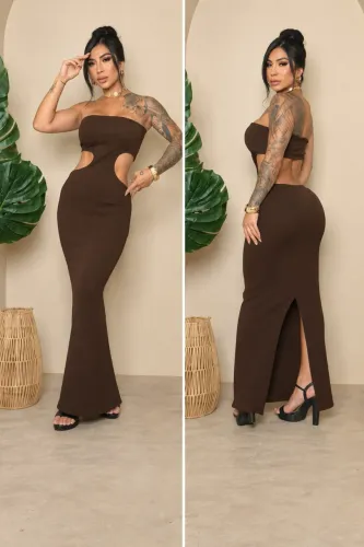 ? DESAPEGO ? 2 VESTIDOS MARRONS! ?