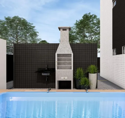 Apartamento Bairro do Cuía C/50m² 2 Quartos, 1 Suíte, Varanda, 01 Vaga !!!