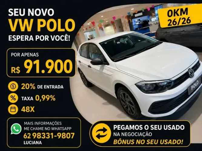 Volkswagen Polo Track 1.0 Flex 12V 5P 2026
