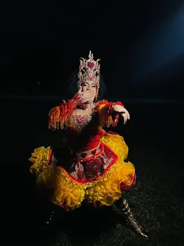 TRAJE DE MISS JUNINA
