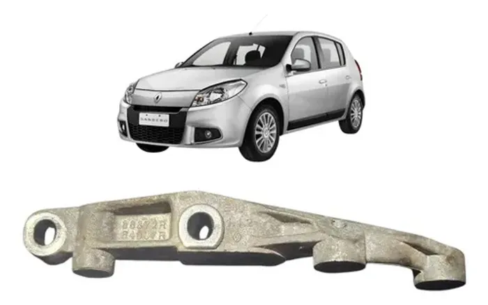 Suporte Lateral Cabeçote Renault Sandero 1.6 2011 Uzad0 Original