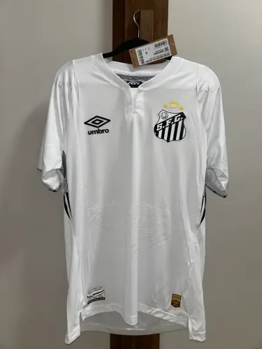 Camisa Santos 24/25 Jogador Neymar Na etiqueta Umbro camiseta jogo original 
