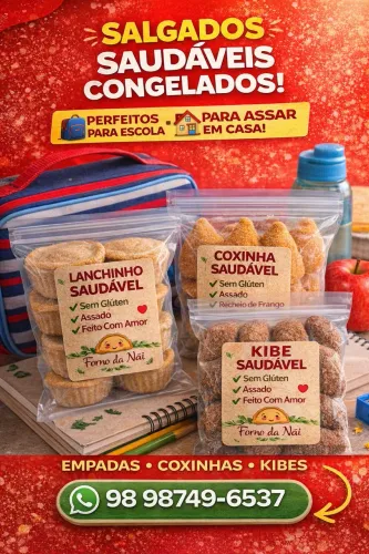 Lanche Prático, Protéico e Saudável para Escola - Sem Glúten