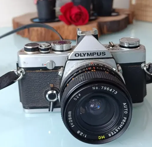 Lente/Objetiva 28mm Auto Promaster MC 1:2.8 - Olympus OM