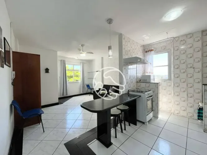 Apartamento para locação anual na praia do morro com 1 Dormitório, Guarapari/ ES