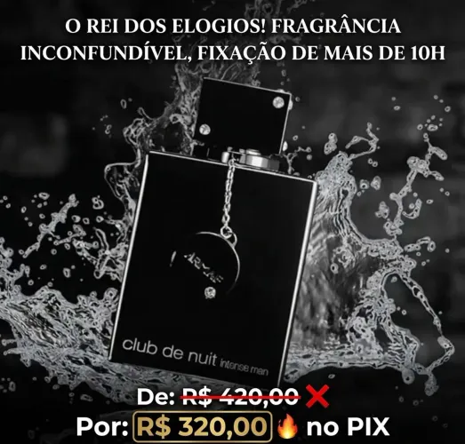 Perfume Armaf Club de Nuit Intense Man 105ml - Original Lacrado (Pronta Entrega)