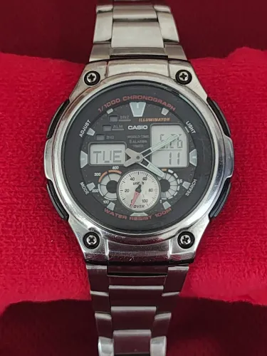 Relógio CASIO AQ-190W-1AVD Waveceptor Sports Gear
