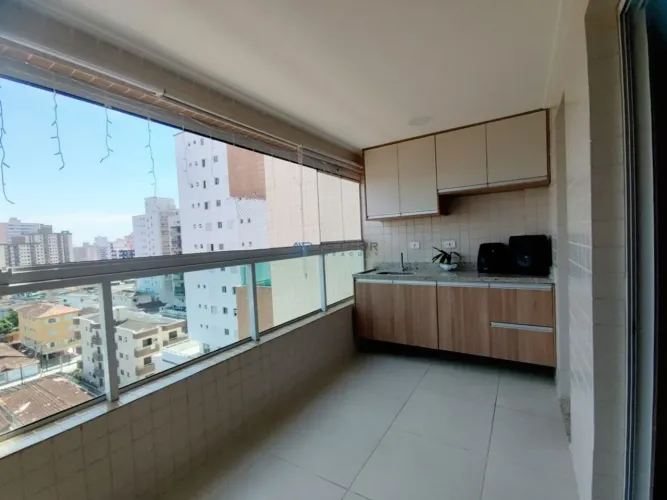 Apartamento à venda em Praia Grande, 2 dormitórios Lazer completo Ocian