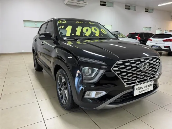 Hyundai Creta Platinum 1.0 TB 12V Flex AUT 2022