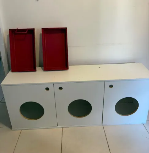 Caixa higiênica para gatos