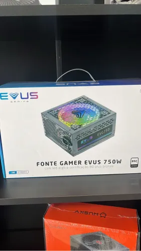FONTE ATX EVUS 750W RGB