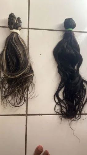 Aplique 100% cabelo humano 