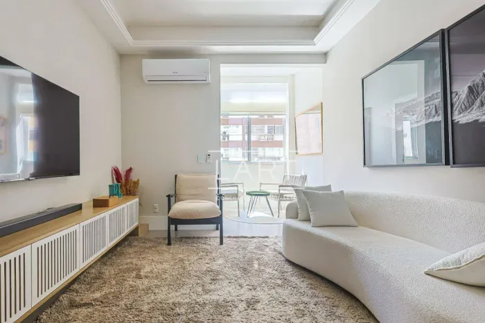 Apartamento com 3 dormitórios para alugar, 120 m² por R$ 12.749,10/mês - Copacabana - Rio