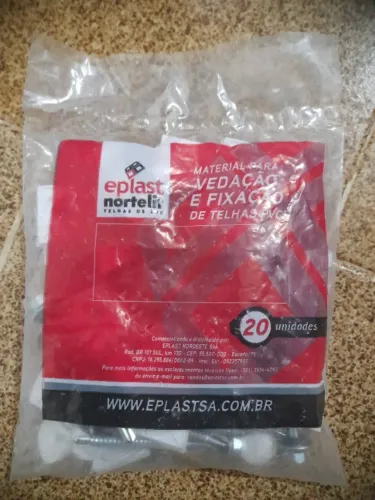 Kit fixação e vedação branco 2,5