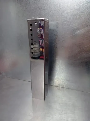 Porta Copo Descartável Inóx Parede