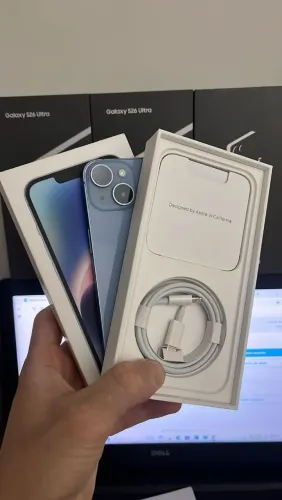 IPHONE 14 azul <br>-256 GIGA<br>-NOTA FISCAL <br>-PARCELAMENTO ATÉ 12x NO CARTÃO