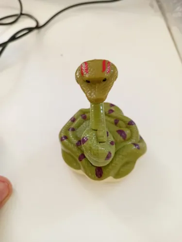 Figura / brinquedo Cobra Kaa ( filme Mogli