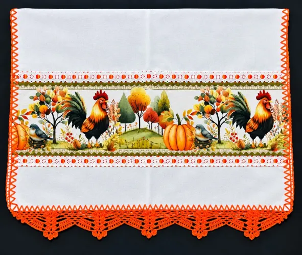 Panos de pratos artesanais 