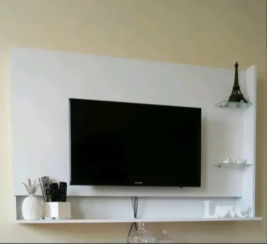 Painel branco para TV 