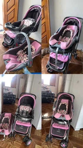 Carrinho + Bebê Conforto