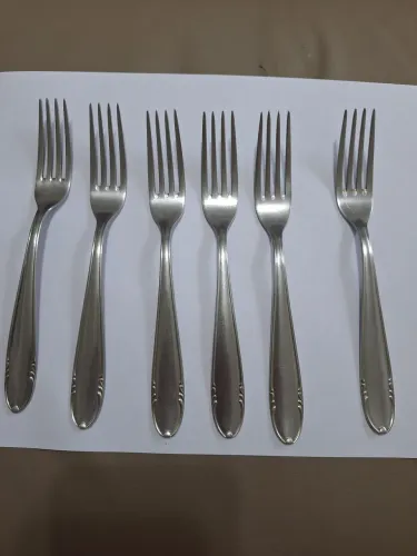 Garfos antigos sobremesa marca zivi inox.