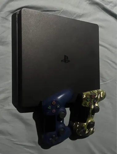 Ps4-novo, com 3 jogos 1Tb.