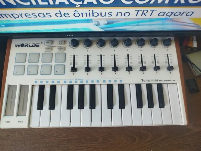 Teclado controlador Midi