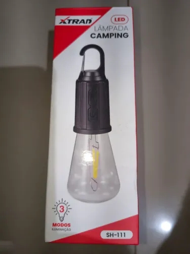 Lâmpada camping led xtran