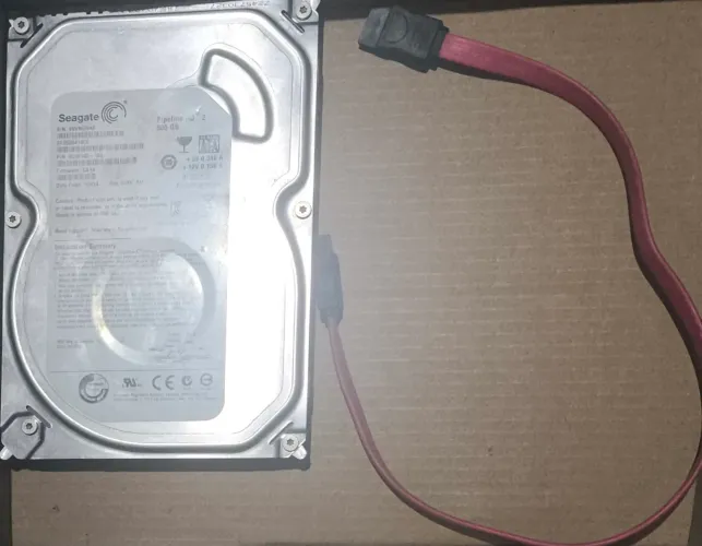 HD Seagate Pipeline 500GB SATA + Cabo SATA de Brinde
